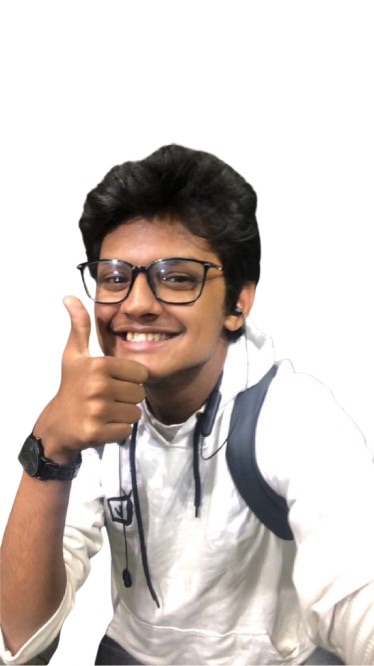 Vrajesh working on robotics projects